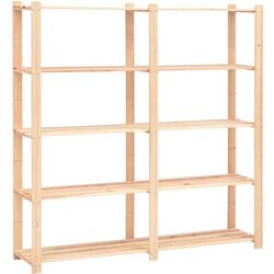 Набор стеллажей VidaXL 286198 170x38x170cm (Wood) Thumb