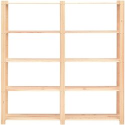 Набор стеллажей VidaXL 286198 170x38x170cm (Wood) Thumb