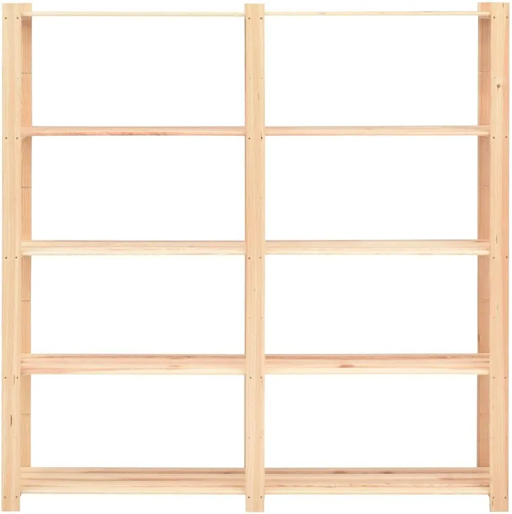 Набор стеллажей VidaXL 286198 170x38x170cm (Wood)