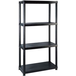 Set etajere VidaXL 3059855 61x30.5x130cm (Black) Thumb