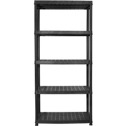 Set etajere VidaXL 3059856 71x38x170cm (Black) Thumb