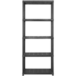 Set etajere VidaXL 3059858 274.5x45.7x185 (Black) Thumb