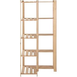 Set etajere VidaXL 327323 82.5x82.5x170cm (Wood) Thumb