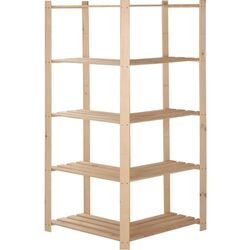 Set etajere VidaXL 327323 82.5x82.5x170cm (Wood) Thumb