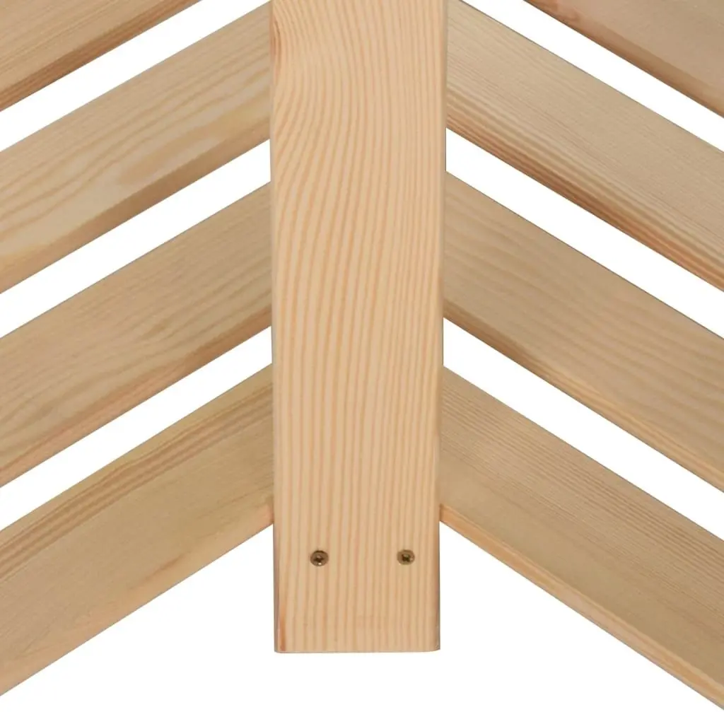 Set etajere VidaXL 327323 82.5x82.5x170cm (Wood)