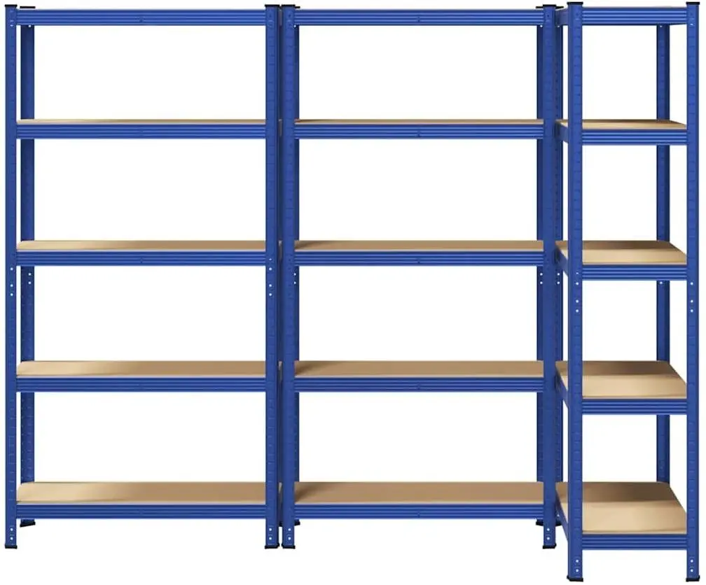 Set etajere VidaXL 3307592 90x40x180cm (Blue)