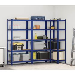 Set etajere VidaXL 3307592 90x40x180cm (Blue)