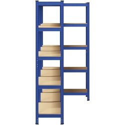 Set etajere VidaXL 3307592 90x40x180cm (Blue) Thumb