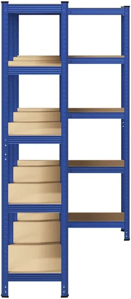 Set etajere VidaXL 3307592 90x40x180cm (Blue)
