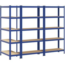 Set etajere VidaXL 3307592 90x40x180cm (Blue) Thumb