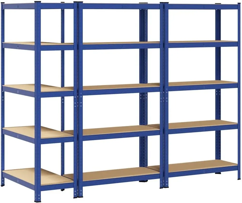 Set etajere VidaXL 3307592 90x40x180cm (Blue)