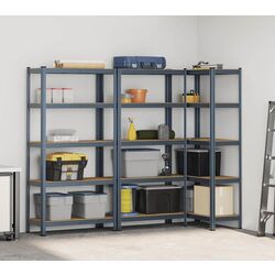 Set etajere VidaXL 3307594 90x40x180cm (Anthracite)