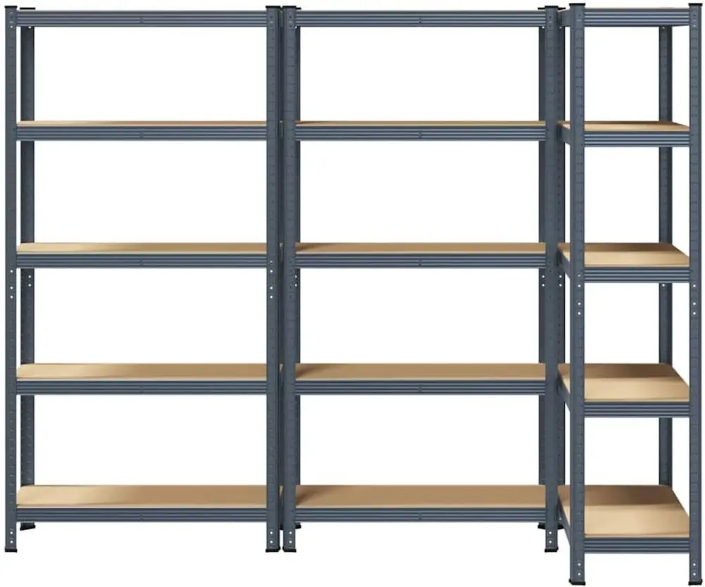 Set etajere VidaXL 3307594 90x40x180cm (Anthracite)