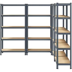 Set etajere VidaXL 3307595 90x40x180cm (Anthracite) Thumb