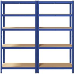 Set etajere VidaXL 4016950 90x40x180 cm (Blue) Thumb