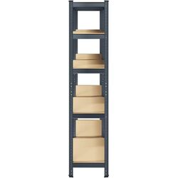 Set etajere VidaXL 4016952 90x40x180cm (Anthracite) Thumb