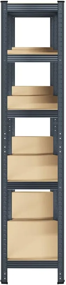 Set etajere VidaXL 4016952 90x40x180cm (Anthracite)