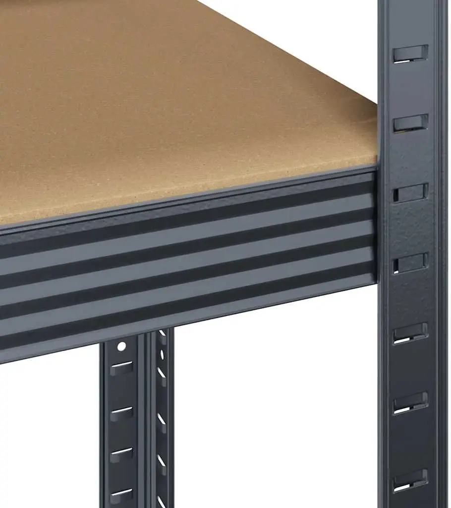 Set etajere VidaXL 4016952 90x40x180cm (Anthracite)