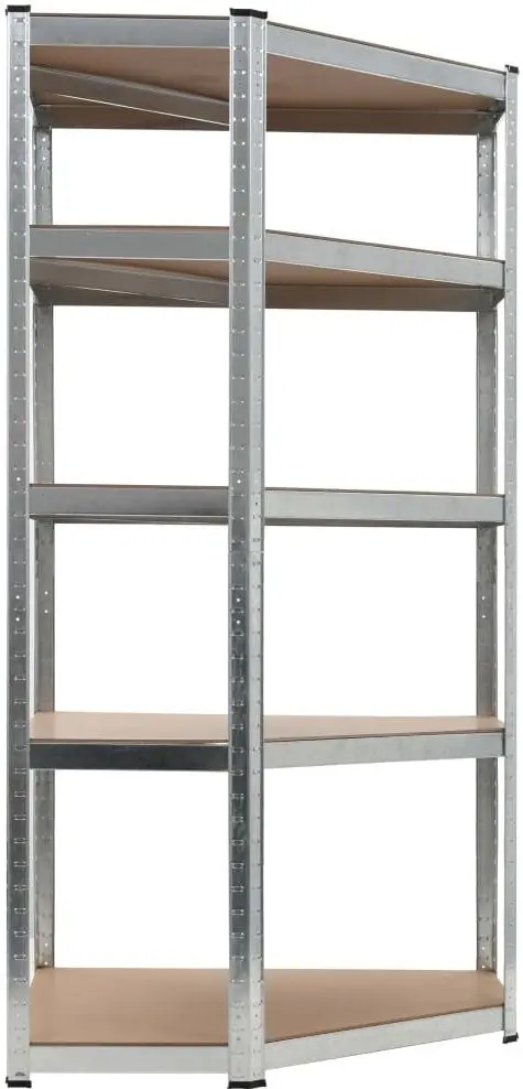 Стеллаж VidaXL 144264 90x90x180cm (Silver)