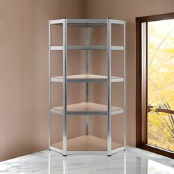 Etajera VidaXL 144265  75x75x180cm (Silver)