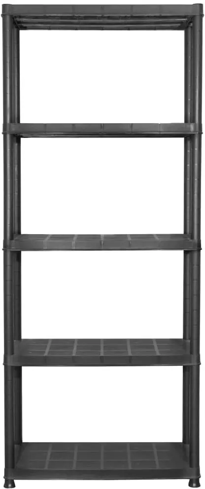 Etajera VidaXL 147684 71x38x170cm (Black)