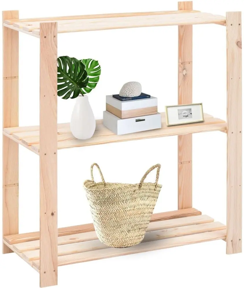 Etajera VidaXL 286200 80x38x90cm (Wood)