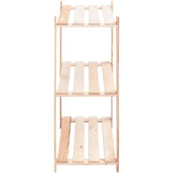 Etajera VidaXL 286200 80x38x90cm (Wood) Thumb