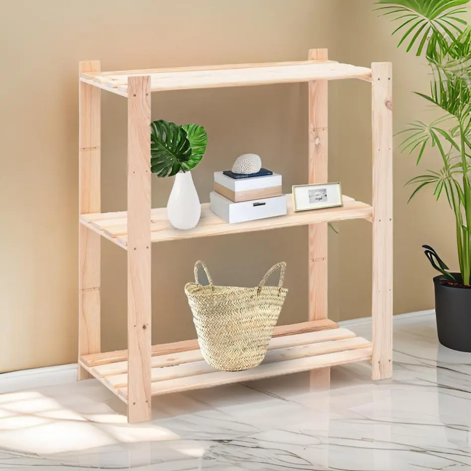 Etajera VidaXL 286200 80x38x90cm (Wood)