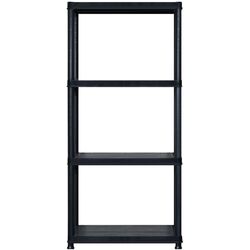 Etajera VidaXL 3059851 61x30.5x130cm (Black) Thumb