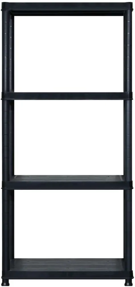 Etajera VidaXL 3059851 61x30.5x130cm (Black)