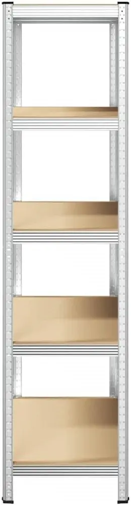 Etajera VidaXL 4016947 90x40x180cm (Silver)