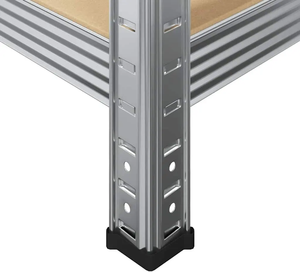 Etajera VidaXL 4016947 90x40x180cm (Silver)