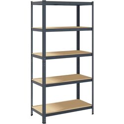 Etajera VidaXL 4016951 90x40x180cm (Anthracite) Thumb