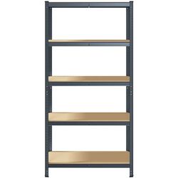 Etajera VidaXL 4016951 90x40x180cm (Anthracite) Thumb