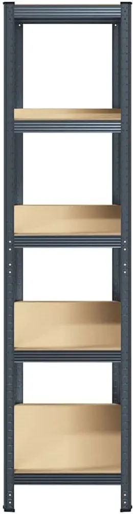 Etajera VidaXL 4016951 90x40x180cm (Anthracite)