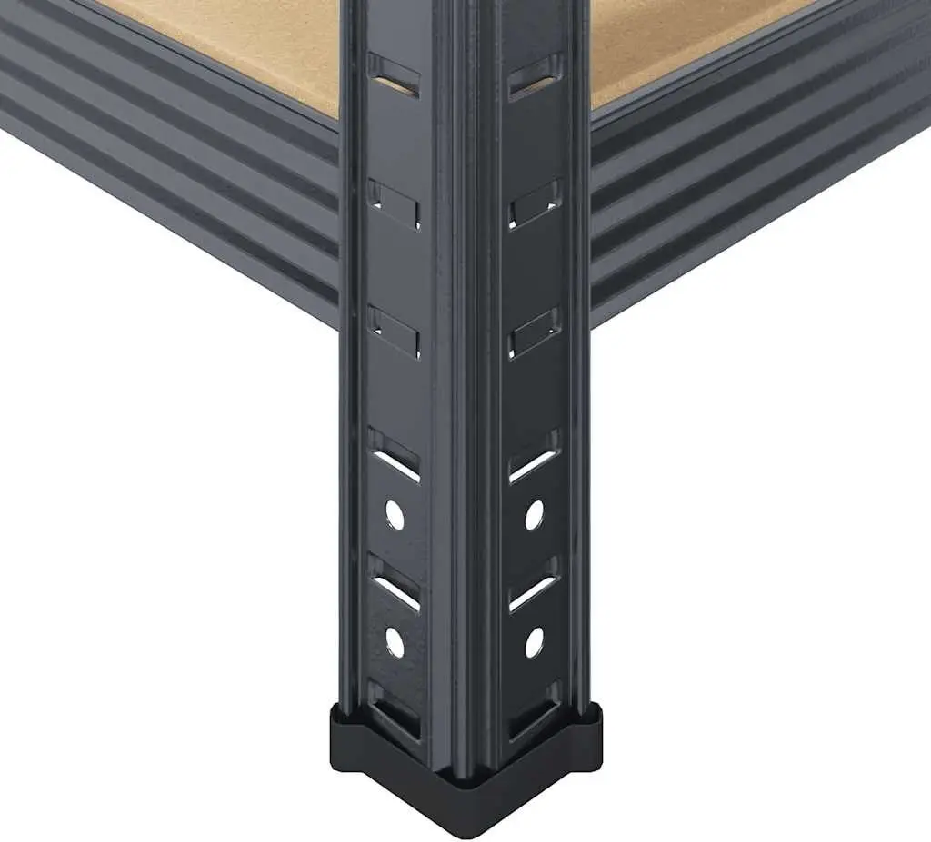 Etajera VidaXL 4016951 90x40x180cm (Anthracite)