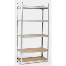 Etajera VonHaus 3500226 180x90x40cm (Silver) Thumb