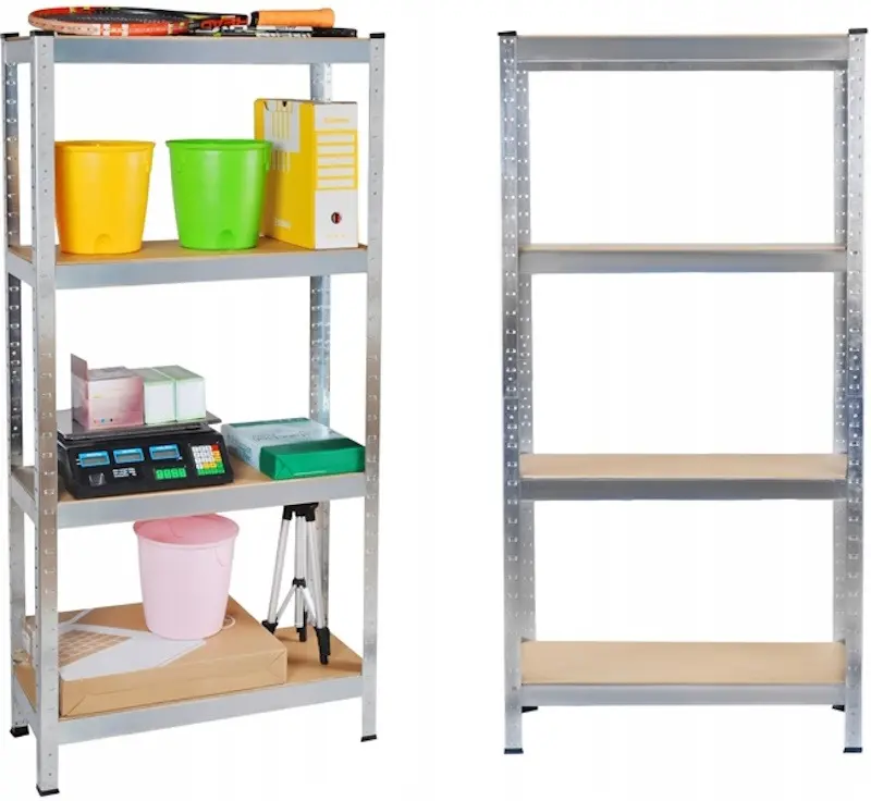 Etajera Waltz 150x70x30cm (Silver)