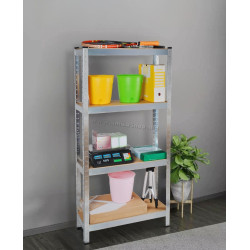 Etajera Waltz 150x70x30cm (Silver) Thumb