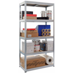 Стеллаж Waltz 180x90x30cm (Silver) Thumb