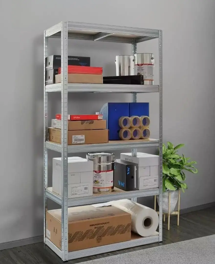 Стеллаж Waltz 180x90x40cm (Silver)