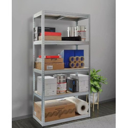 Стеллаж Waltz 180x90x45cm (Silver) Thumb