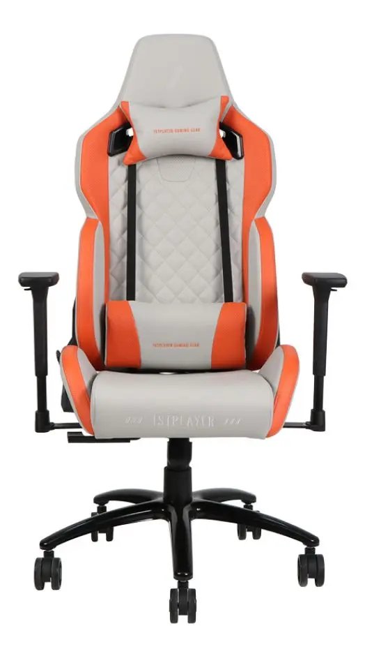 Игровое кресло 1StPlayer DK2 PRO (Gray/Orange)