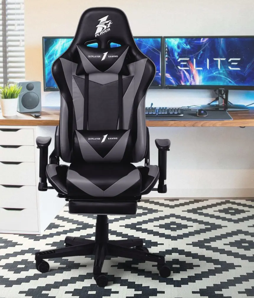 Fotoliu gaming 1StPlayer FK3 (Black/Gray)