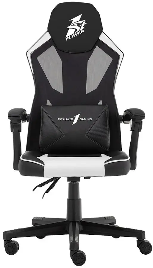 Fotoliu gaming 1StPlayer P01 (Black/White) - 2