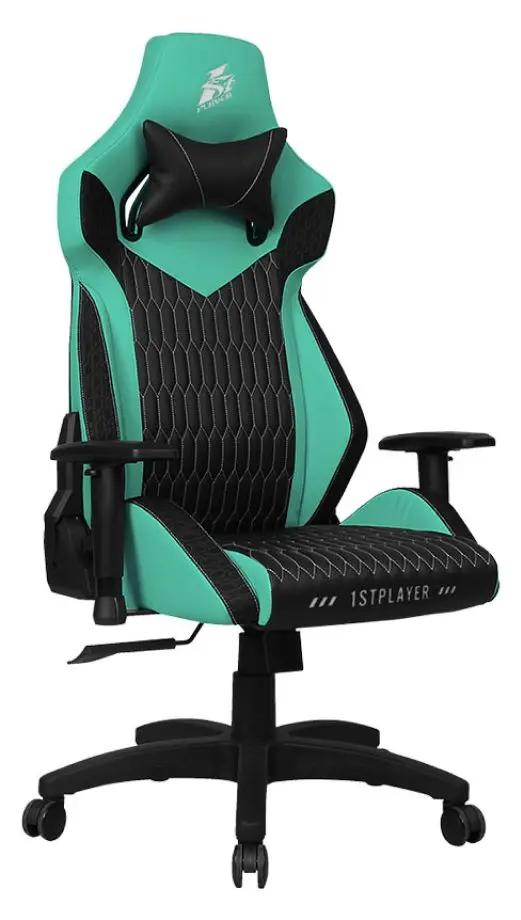 Fotoliu gaming 1StPlayer WIN 101 (Black/Green) - 3