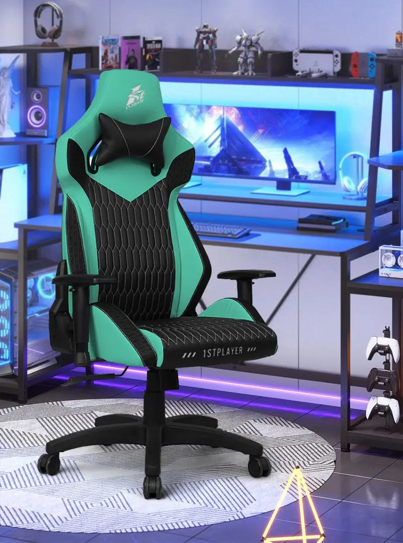 Fotoliu gaming 1StPlayer WIN 101 (Black/Green)
