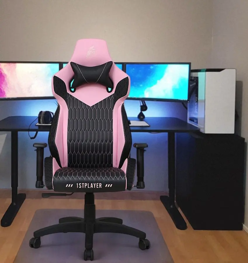 Игровое кресло 1StPlayer WIN101 (Black/Pink)