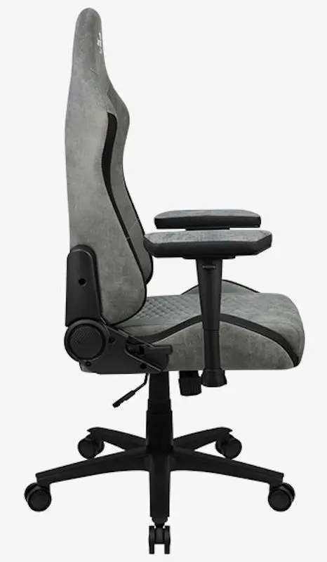 Игровое кресло AeroCool Crown AeroSuede (Stone Grey) - 4