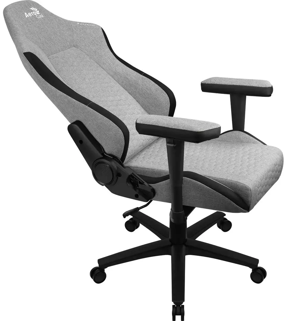 Игровое кресло Aerocool Crown AeroWeave (Ash Grey) - 4
